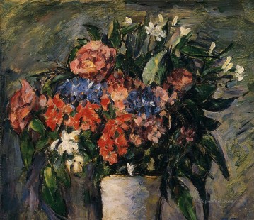 Maceta de flores Paul Cézanne Pinturas al óleo